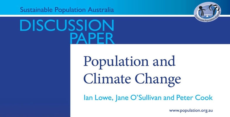 Population and climate change