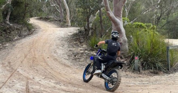 How can we control trail bikes in national parks?